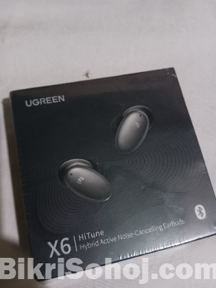 Ugreen earbud x6 Hibrid HiTune